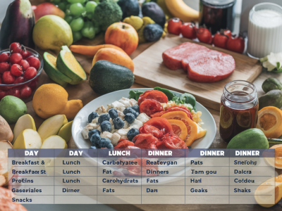 Plan de repas personnalisé pour une prise de masse propre en 8 semaines sans excès de calories liquides
