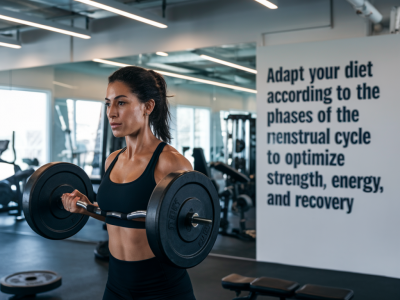 Adapter votre alimentation selon les phases du cycle féminin pour optimiser force, énergie et récupération